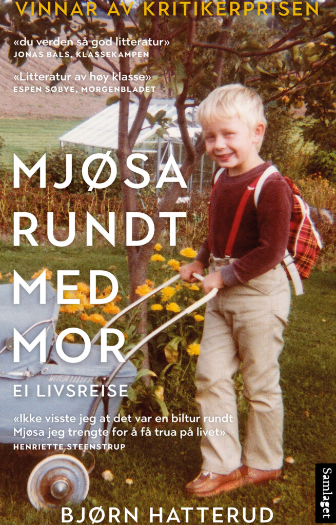 Forsiden av boken Mjøsa rundt med mor (2020) av Bjørn Hatterud