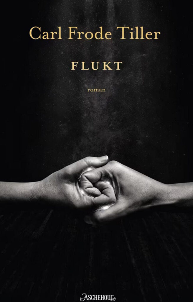 Forsiden av Carl Frode Tiller's bok Flukt.